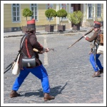 A magyar honvéd gyalogság és tüzérség ünnepe a Budai Várban (fotó: Pető István)