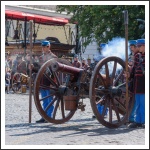 A magyar honvéd gyalogság és tüzérség ünnepe a Budai Várban (fotó: Pető István)