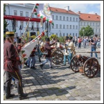 A magyar honvéd gyalogság és tüzérség ünnepe a Budai Várban (fotó: Pető István)