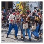 A magyar honvéd gyalogság és tüzérség ünnepe a Budai Várban (fotó: Pető István)
