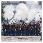 A magyar honvéd gyalogság és tüzérség ünnepe a Budai Várban (fotó: Pető István)