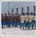 A magyar honvéd gyalogság és tüzérség ünnepe a Budai Várban (fotó: Pető István)