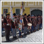 A magyar honvéd gyalogság és tüzérség ünnepe a Budai Várban (fotó: Pető István)