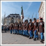 Honvéd toborzók a Budavári Palotában (fotó: Pető István)