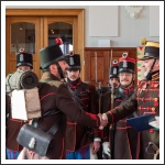 Honvéd toborzók a Budavári Palotában (fotó: Pető István)