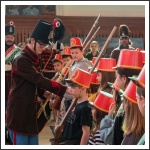 Honvéd toborzók a Budavári Palotában (fotó: Pető István)