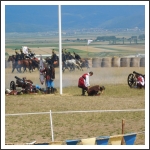 A Székely Virtus Hagyományőrző Egyesület a Székely Vágtán