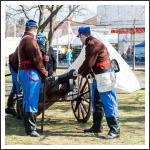 Váci nyargaló tüzérek Csepelen