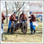 Váci nyargaló tüzérek Csepelen