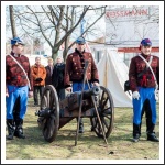 Váci nyargaló tüzérek Csepelen