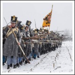 Magyar hagyományőrzők a Három Császár csatájában