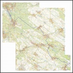 A Gyalogmenet útvonala - összeállította: Pászti László