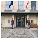 Magyar '48-as hagyományőrzők Prágában és Zágrábban