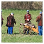 Csatabemutató Boldogon (fotó: Pető István)