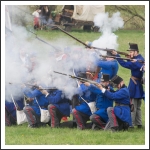 Csatabemutató Boldogon (fotó: Pető István)