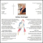 Búcsúzunk Kickinger Zoltántól