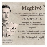 Megemlékezés Kiss Zoltán honvéd ejtőernyős századosról (fotó: Berlinger Dorottya)