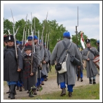 Kiképzés és hadijáték Komáromban (forrás: 2. Honvéd Zászlóalj)