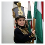 Somogyi Huszárok a forradalom csarnokában