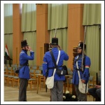 Gyalogság és tüzérség alaki és küllemi minősítő vizsgája, elméleti és fegyverkezelési vizsgája (fotó: Berlinger Dorottya)