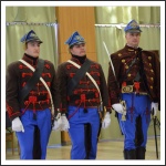 Gyalogság és tüzérség alaki és küllemi minősítő vizsgája, elméleti és fegyverkezelési vizsgája (fotó: Berlinger Dorottya)