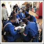 Gyalogság és tüzérség alaki és küllemi minősítő vizsgája, elméleti és fegyverkezelési vizsgája (fotó: Berlinger Dorottya)