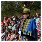 Ismét dörögtek az ágyúk a Mészeg-hegy lábánál (fotó: Berlingerné Kiss Orsolya)