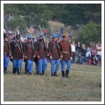 Ismét dörögtek az ágyúk a Mészeg-hegy lábánál (fotó: Berlingerné Kiss Orsolya)