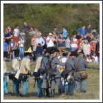 Ismét dörögtek az ágyúk a Mészeg-hegy lábánál (fotó: Berlingerné Kiss Orsolya)