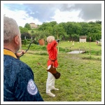 Nemzetközi verseny a pátyi íjászpályán