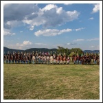 Tavaszi emlékhadjáratosok találkozója a pomázi Magyar Várban (fotó: Palatinus Gábor)