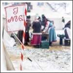 Magyar hagyományőrzők a Három Császár csatájában