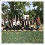 Kishuszárok Simonpusztán (fotó: Budai 2-ik Honvédzászlóalj)