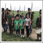 Kishuszárok Simonpusztán (fotó: Budai 2-ik Honvédzászlóalj)