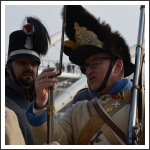 Csata a havas Tisza-parton (fotó: Horváth Zsombor)