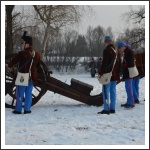 Csata a havas Tisza-parton (fotó: Horváth Zsombor)