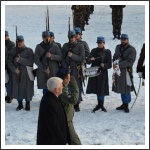 Csata a havas Tisza-parton (fotó: Horváth Zsombor)