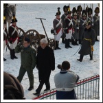 Csata a havas Tisza-parton (fotó: Horváth Zsombor)