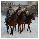 Csata a havas Tisza-parton (fotó: Horváth Zsombor)