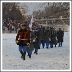 Csata a havas Tisza-parton (fotó: Horváth Zsombor)