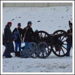 Csata a havas Tisza-parton (fotó: Horváth Zsombor)
