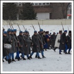 Csata a havas Tisza-parton (fotó: Horváth Zsombor)