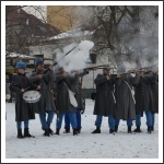 Csata a havas Tisza-parton (fotó: Horváth Zsombor)