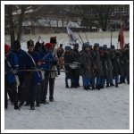 Csata a havas Tisza-parton (fotó: Horváth Zsombor)
