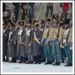 Csata a havas Tisza-parton (fotó: Horváth Zsombor)