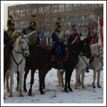 Csata a havas Tisza-parton (fotó: Horváth Zsombor)
