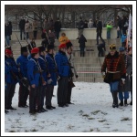 Csata a havas Tisza-parton (fotó: Horváth Zsombor)