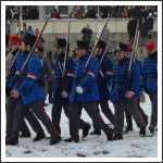 Csata a havas Tisza-parton (fotó: Horváth Zsombor)