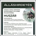 A gróf Nádasdy Ferenc Huszárosztály munkatársakat keres