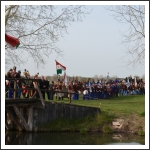 Csata a Tápió hídján (fotó: Berlingerné Kiss Orsolya)